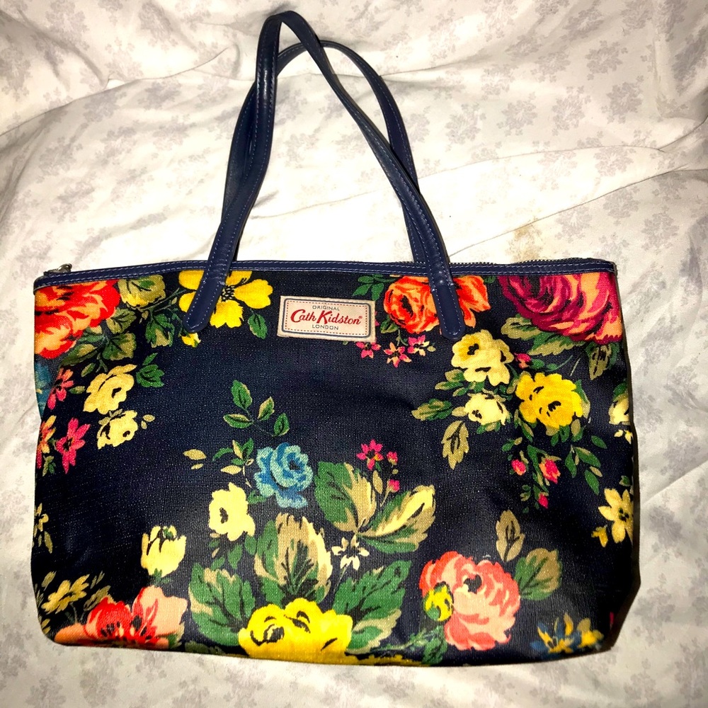 Cath Kidston medium oilcloth zippered tote